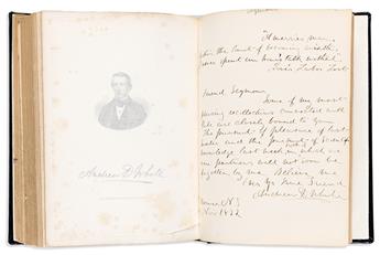 (CONNECTICUT.) Pictorial autograph book of the Yale Class of 1853.